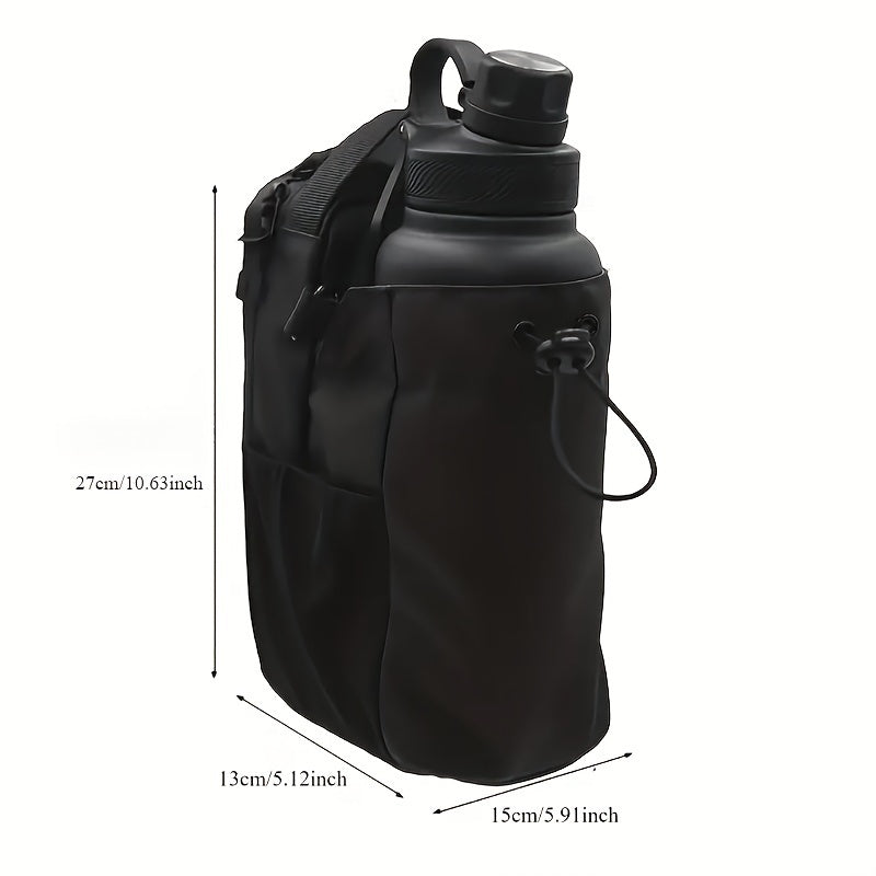 Magnetic Gym Bag And Water Bottle Holder with Shoulder Strap