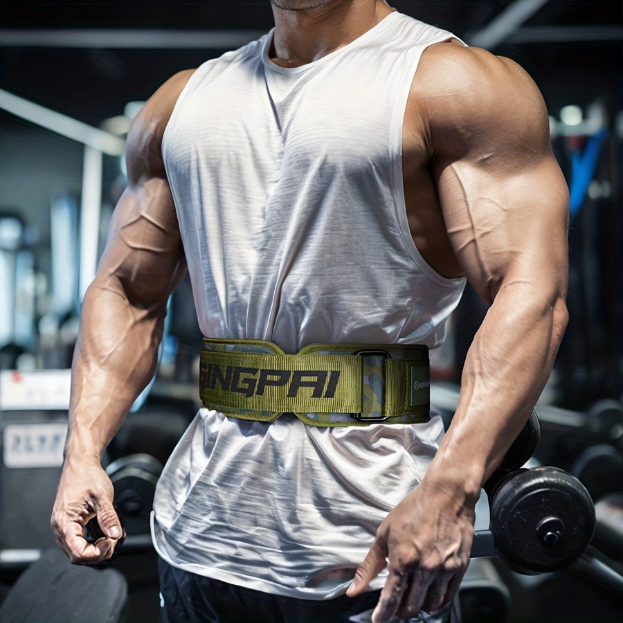 Adjustable Weightlifting Back Support Belt